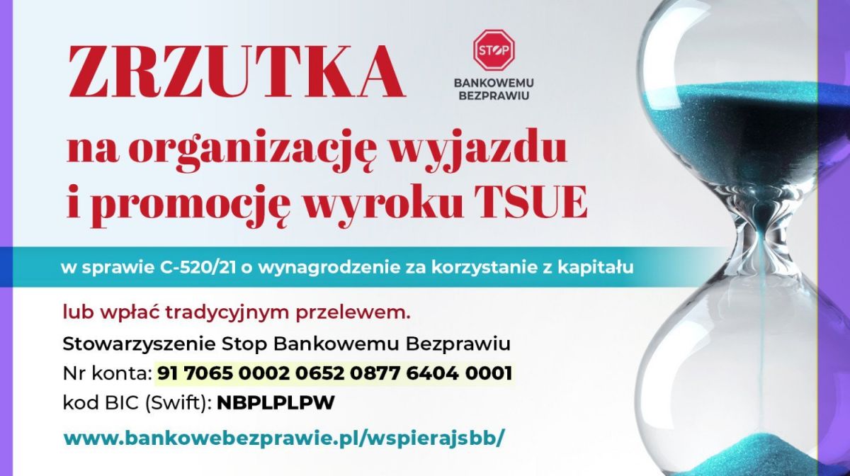 ZRZUTKA NA STOP BANKOWEMU BEZPRAWIU ✌️
