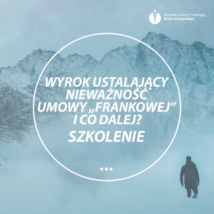 SZKOLENIE W IZBIE WROCŁAWSKIEJ – DZIŚ!