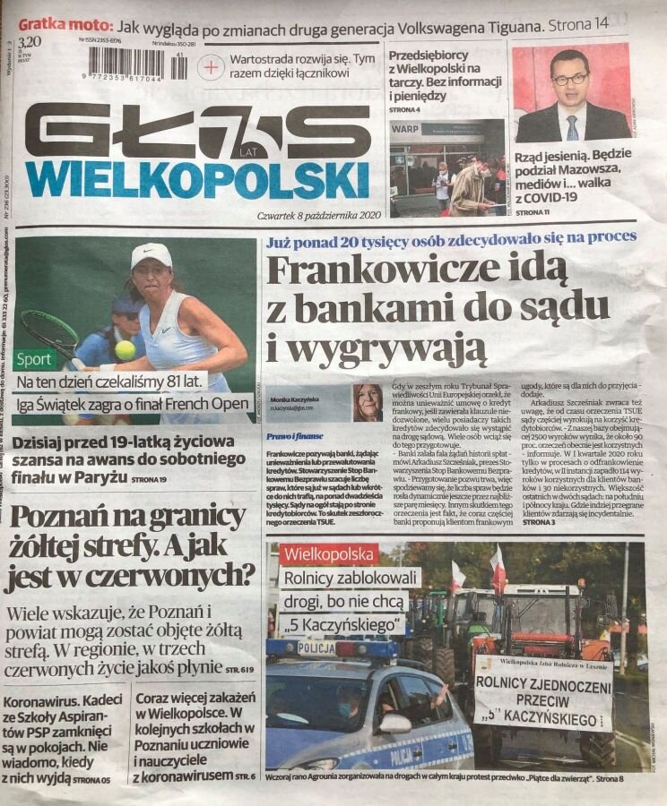 FRANKOWICZE IDĄ Z BANKAMI DO SĄDU I WYGRYWAJĄ
