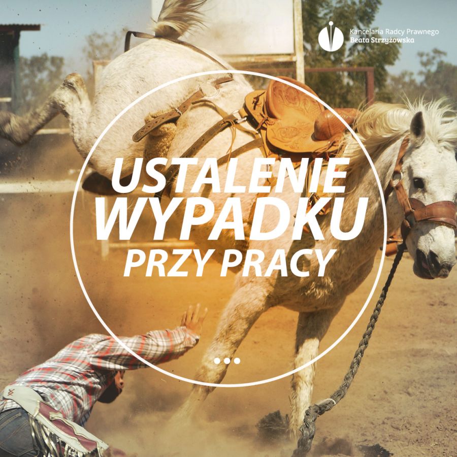 USTALENIE WYPADKU PRZY PRACY!