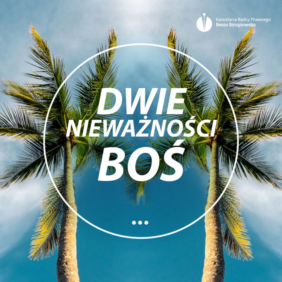 DWIE NIEWAŻNOŚCI BOŚ