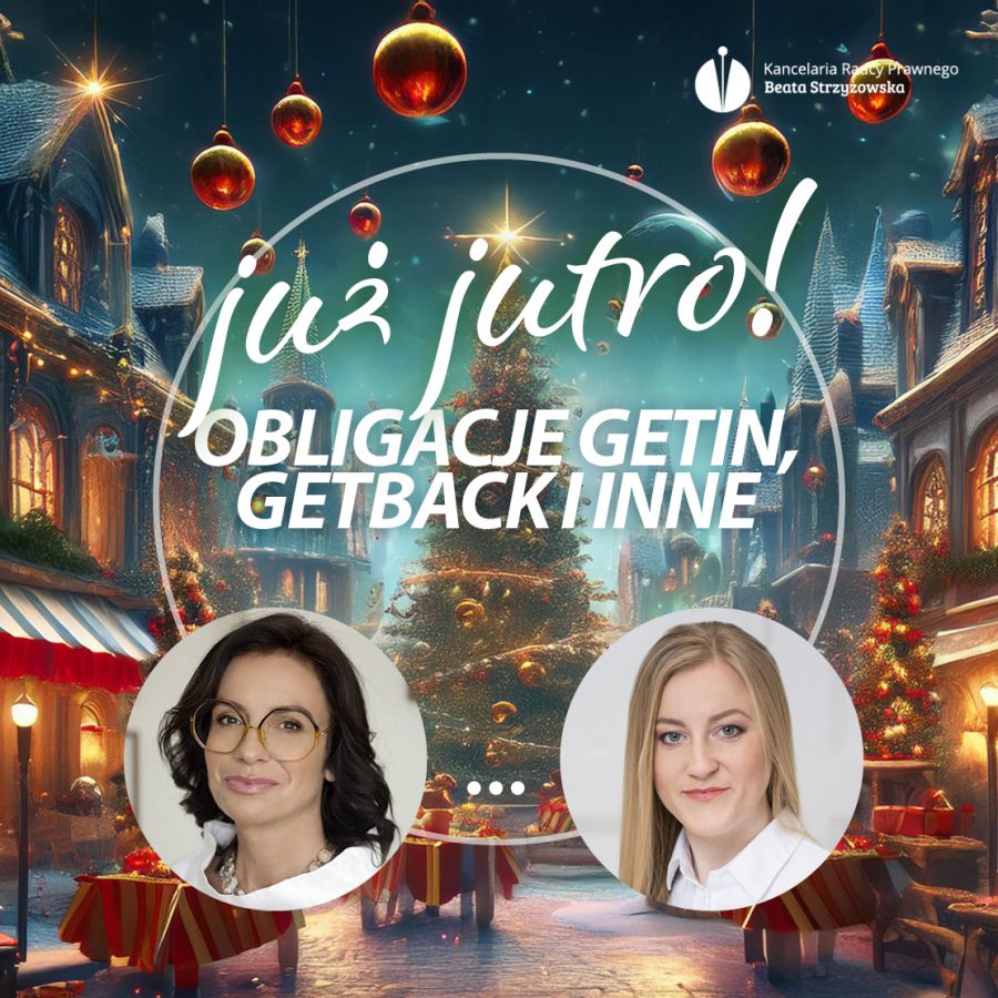 OBLIGACJE GETIN, GETBACK I INNE PAPIERY WARTOŚCIOWE JUŻ JUTRO!